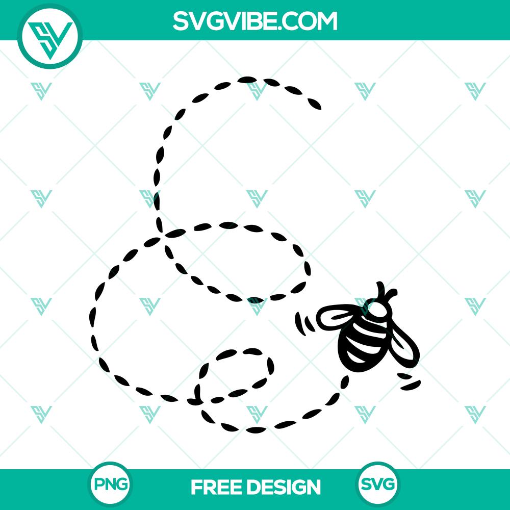 Buzzing Bee SVG Cut File – Free Fun and Playful Bee Design Free Buzzing Bee SVG cut file for download. Playful and fun bee design perfect for crafting projects.