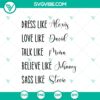 Schitts Creek inspired SVG design for instant download, featuring sassy quote. Ideal for DIY crafts or digital projects.