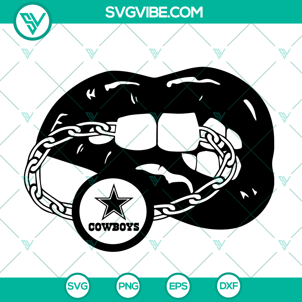 mockup-403566873.jpg Dallas Cowboys football team-inspired lips SVG design for fans. Perfect gift featuring team logo. Instant download.