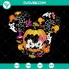 Halloween-themed Disney Mickey and Minnie Pumpkin Card SVG - Perfect for Instant Download.