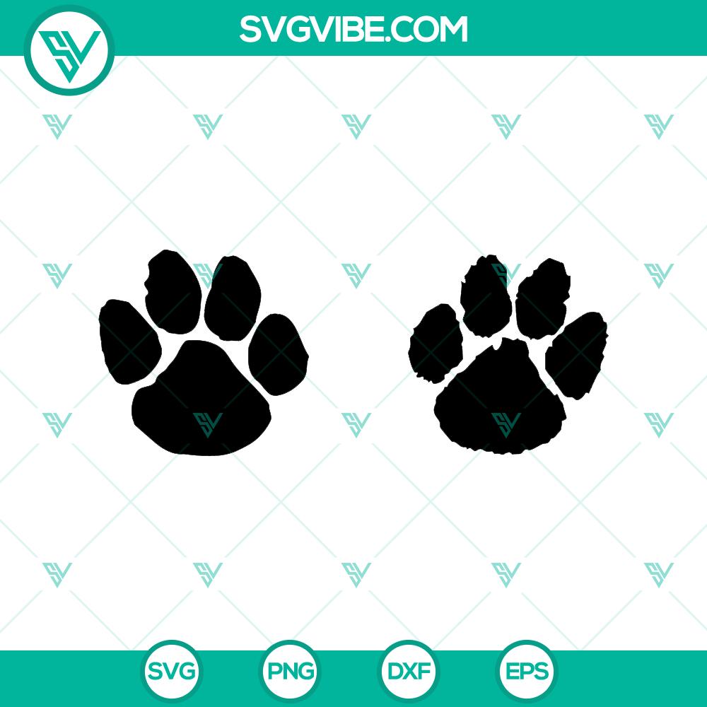 mockup-4277396.jpg Tiger paw and pet paw print SVG bundle for instant download, animal-themed design elements for crafts and projects.