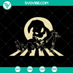 Oogie Boogie SVG featuring a spooky design with "Shadow on the Moon Night" theme, inspired by Nightmare Before Christmas for Halloween.