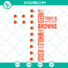 Cleveland Browns NFL Jesus Logo Cross SVG - Instant Download for fans, featuring a unique blend of sports and faith elements.