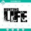 Hunting Life and Dad SVG Bundle featuring Deer Vector design for Instant Download - Perfect for hunting enthusiasts.