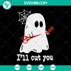 Boo Crew Halloween SVG Bundle - Scissor Nightmare &amp; Cute Boo Designs