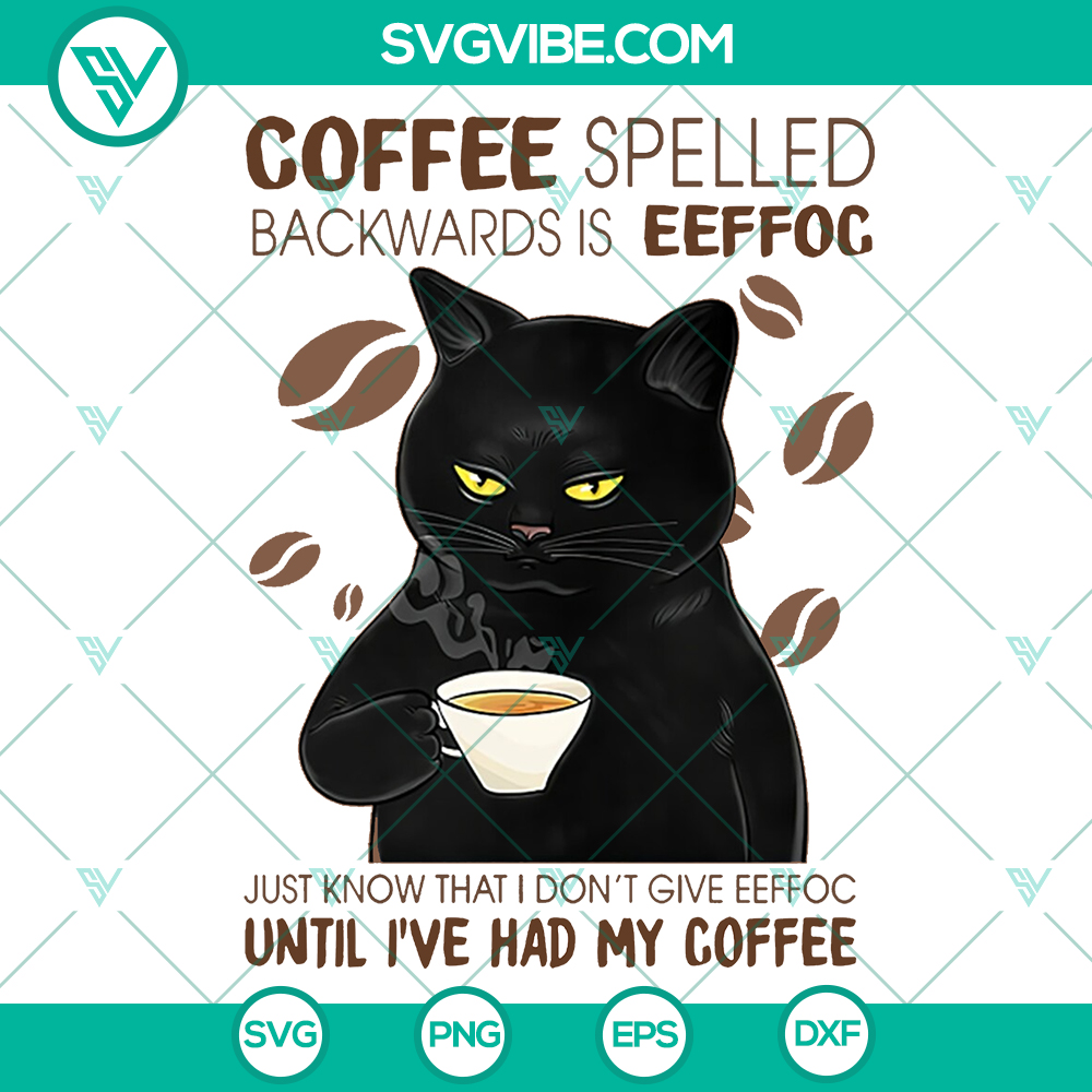 mockup-47999855.jpg Coffee Cat Cafe Cup Svg Clipart for Cricut & Silhouette - Instant Download, featuring a cute cat design on a coffee cup. Great for crafting!