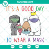 Trending Pigeon Elephant Shirt SVG with mask design for a stylish look on a good day.