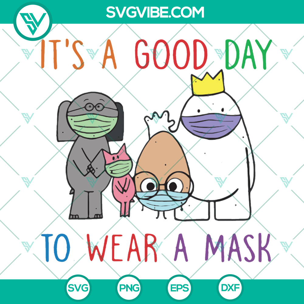 mockup-491251137.jpg Trending Pigeon Elephant Shirt SVG with mask design for a stylish look on a good day.