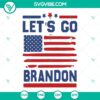 Let's Go Brandon SVG & PNG design with Impeach Biden 46 text. Conservative Anti-Liberal theme. Instant Download for activism and clothing.