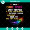 Funny Caregiver SVG with text saying "You Won't Face Problems Alone" - Perfect gifts and prints for caregivers.