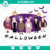 Friends Halloween Party SVG & PNG Bundle featuring a festive design for cutting machines, perfect for Halloween party decorations.