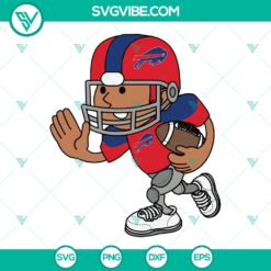 Buffalo Bills Baby Boy NFL SVG Design - Instant Download