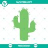 Free succulent cactus SVG cut file download for crafting projects.