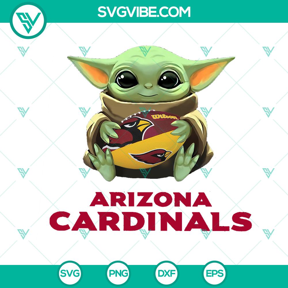 mockup-543192870.jpg Baby Yoda Arizona Cardinals NFL football T-shirt design featuring Star Wars logo. Ideal for Star Wars and football fans alike.