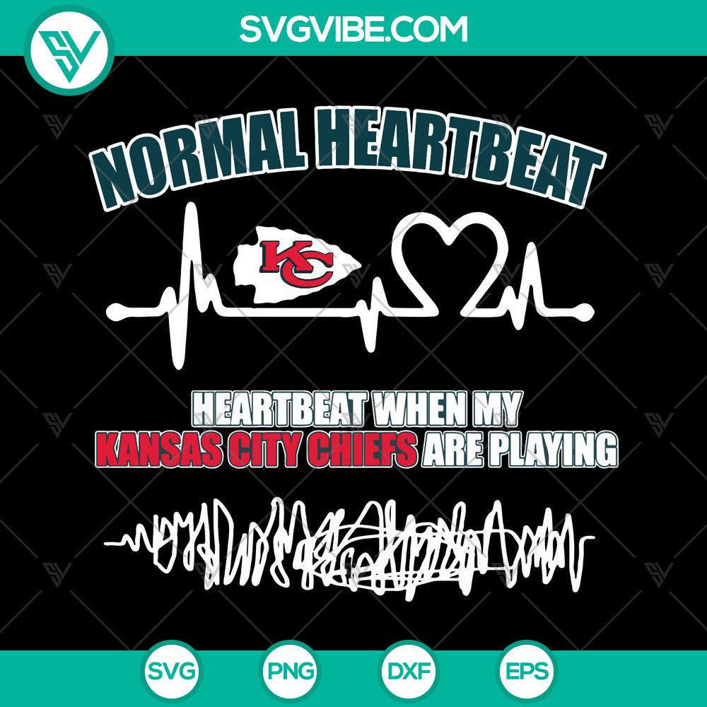 mockup-555597276.jpg An NFL football-themed SVG featuring a Kansas City Chiefs heartbeat design, available for instant download. Perfect for Chiefs fans!