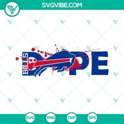 Buffalo Bills Father's Day Gift NFL Fan SVG - Instant Download