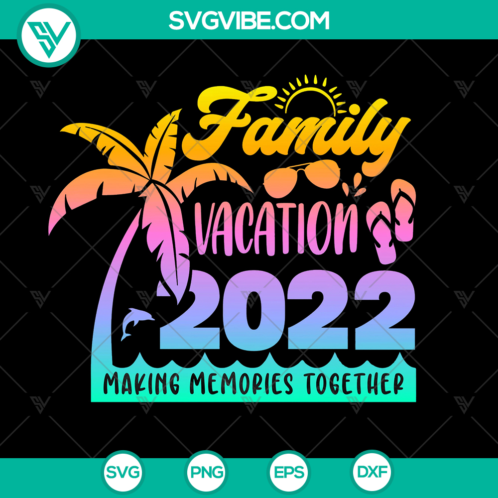 mockup-574971100.jpg Family Beach Vacation 2022 SVG design with summer vacation theme for instant download - ideal for summer shirts.