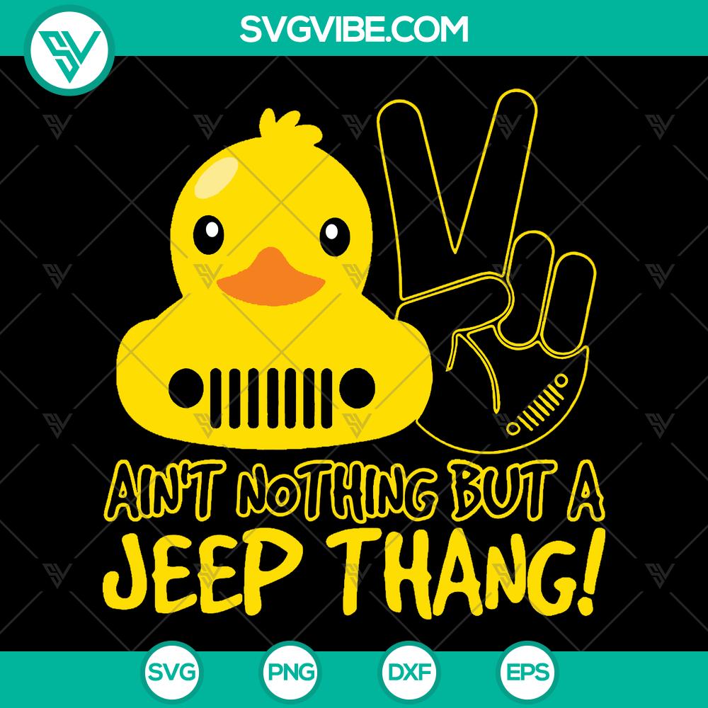 Funny Duck & Jeep Thang SVG – Peace Sign Hand Lover Gifts | Cricut Instant Download Funny Duck & Jeep Thang SVG design with peace sign hand, great for Cricut projects. Perfect gift for peace sign lovers. Instant download.