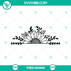 Daisy SVG cut file for Cricut, free and easy design. Ideal for crafting projects with a simple floral theme.