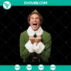 Excited Buddy the Elf Christmas SVG with brother sister design, ideal for instant download. Perfect for holiday crafts and decorations.