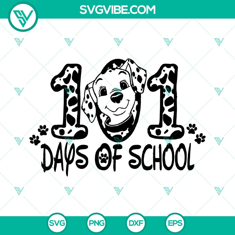 101 Days of School Dalmatian SVG – I Survived 100 Days Clipart – Digital Download for Cricut 101 Days of School Dalmatian SVG design with "I Survived 100 Days" Clipart for Cricut, digital download.