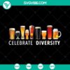 Brother Sister SVG celebrating diversity while drinking craft beer, perfect for instant download.