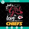 Chiefs fan logo design SVG for Kansas City football fans.