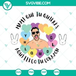 Happy Easter SVG | Bad Bunny Easter Day Cut File | Digital Download
