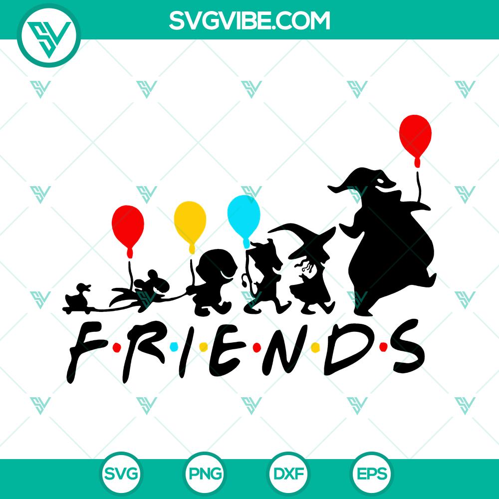 mockup-67567405.jpg Disney Nightmare Before Christmas Friends Halloween SVG cut files - Instant download, featuring jack skellington, sally, and zero.