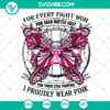 Veteran themed SVG Breast Cancer Awareness design in PNG format for instant download. Great for apparel and accessories.