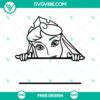 Aurora Monogram SVG Cut File - Free Princess Design with Customizable Features for Creating Personalized Projects.