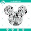 Mickey Mouse Disney SVG Bundle with instant download feature, perfect for crafts and projects.