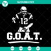 Tom Brady SVG Bundle featuring Tampa Bay Buccaneers football player design, ideal for fans gift, instant download. Great for digital crafting.