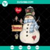 Snowman Christmas PNG with "I Love Being A Grandma" text. Festive holiday design for instant download. Great for digital projects and gifts.