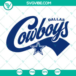 Dallas Cowboys NFL logo SVG with instant download option, perfect for football team fans.