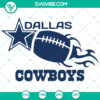 Dallas Cowboys NFL team logo SVG design for instant download, perfect for football fans and crafts projects.