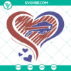 Autism awareness Buffalo Bills football team logo SVG design for fans. Instant download for Buffalo Bills supporters.