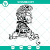 Harry Potter head silhouette with "Love Always" text - SVG, PNG, DXF, EPS cut files clipart.