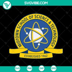 Spider Man SVG - Midtown School Of Science And Technology - Instant Download