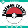 Pokemon Trainer SVG Cut Files for Cricut. Instant Download of cartoon characters in vector format for crafting.