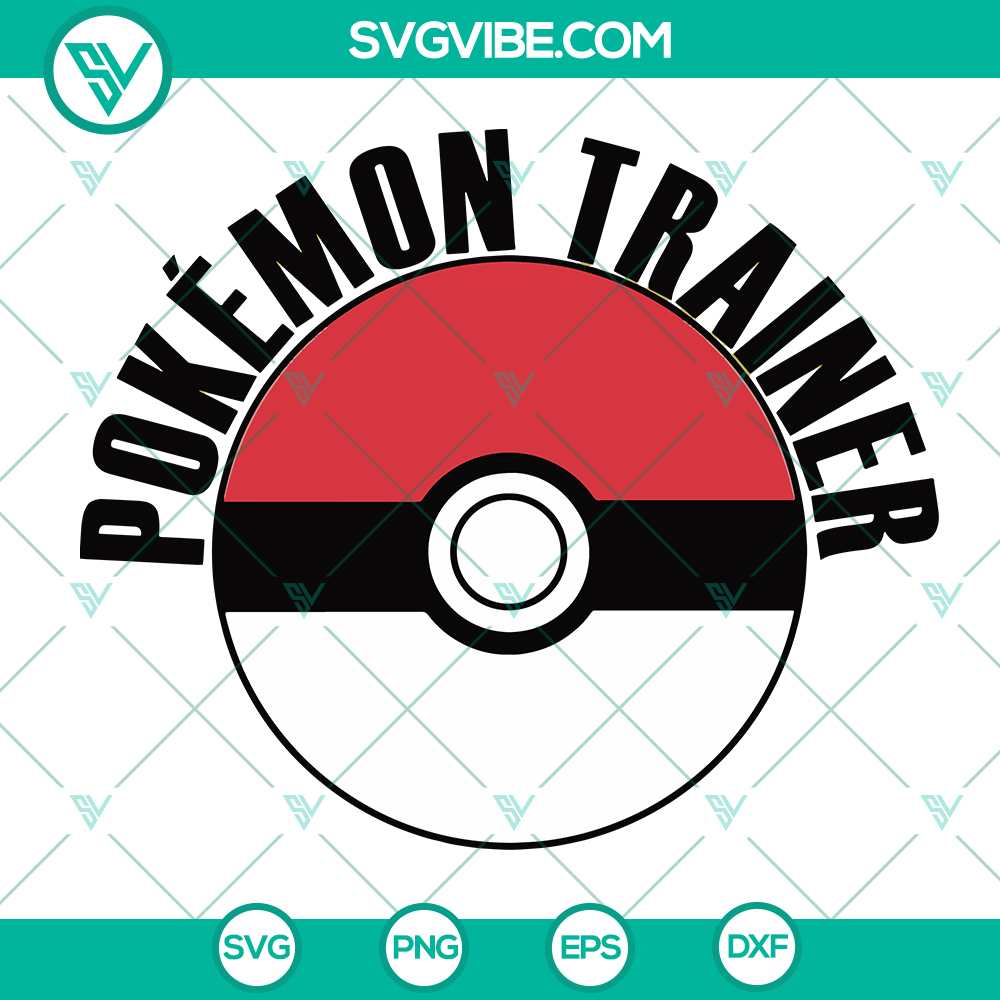 mockup-78429377.jpg Pokemon Trainer SVG Cut Files for Cricut. Instant Download of cartoon characters in vector format for crafting.