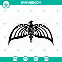 Raven tiara diadem SVG for School of Magic, digital cut file design for instant download.