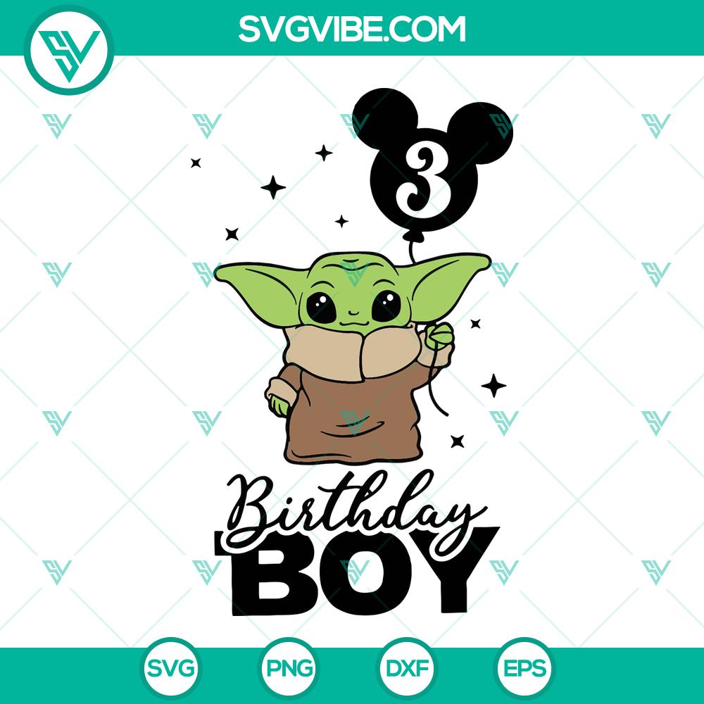 Yoda 3rd Birthday SVG – Baby Yoda Cut Files Instant Download Yoda 3rd Birthday SVG with Baby Yoda Cut Files perfect for instant download. Ideal for Star Wars fans.