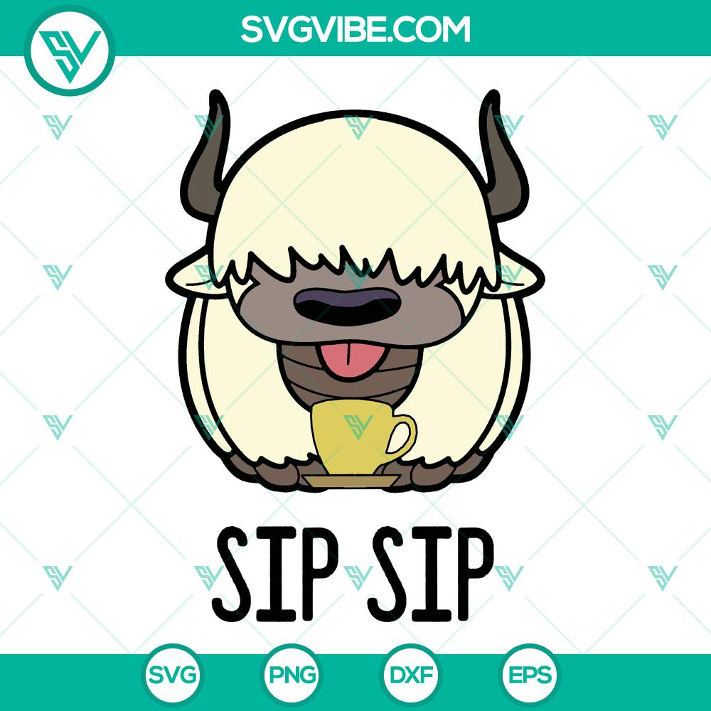 Appa Sip Sip Avatar The Last Airbender SVG File for Cricut and Silhouette – Instant Digital Download Appa Sip Sip Avatar The Last Airbender SVG File for Cricut and Silhouette. Download high-quality SVG design instantly.