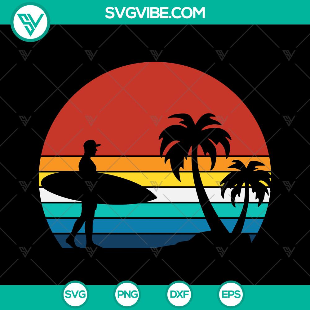 Funny Retro Surfing SVG Bundle – Surfer Beach and Summer Clipart – DXF for Lovers | Instant Download Retro surfing SVG bundle with funny surfer beach and summer clipart in DXF format for instant download. Ideal for surfing lovers.