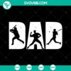 Baseball Dad SVG design for Father's Day gift idea, cut files for Cricut machine.