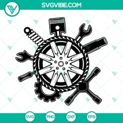 Car Mechanic Dad SVG - Mechanic Shirt Clipart Cutfile PNG Download