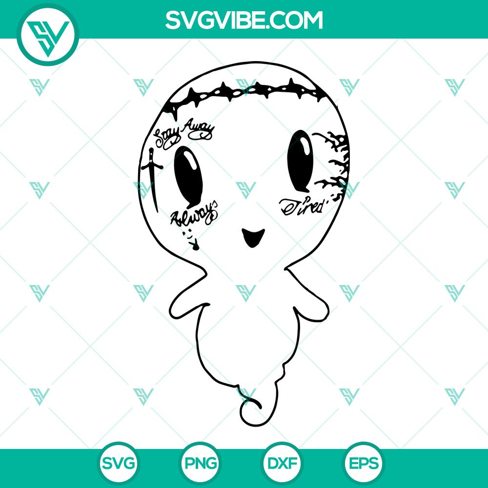 mockup-877678308.jpg Boo Ghost Post Malone SVG - Music themed cut file for Post Malone fans, compatible with Cricut and Silhouette machines.