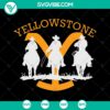 Yellowstone Dutton Ranch cowboy horse riding SVG, ideal for instant download. Perfect for cowboy or western-themed designs.