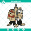 Looney Tunes Hip Hop New Orleans Saints SVG digital design for NFL football team logo and gifts, vibrant and unique graphic.